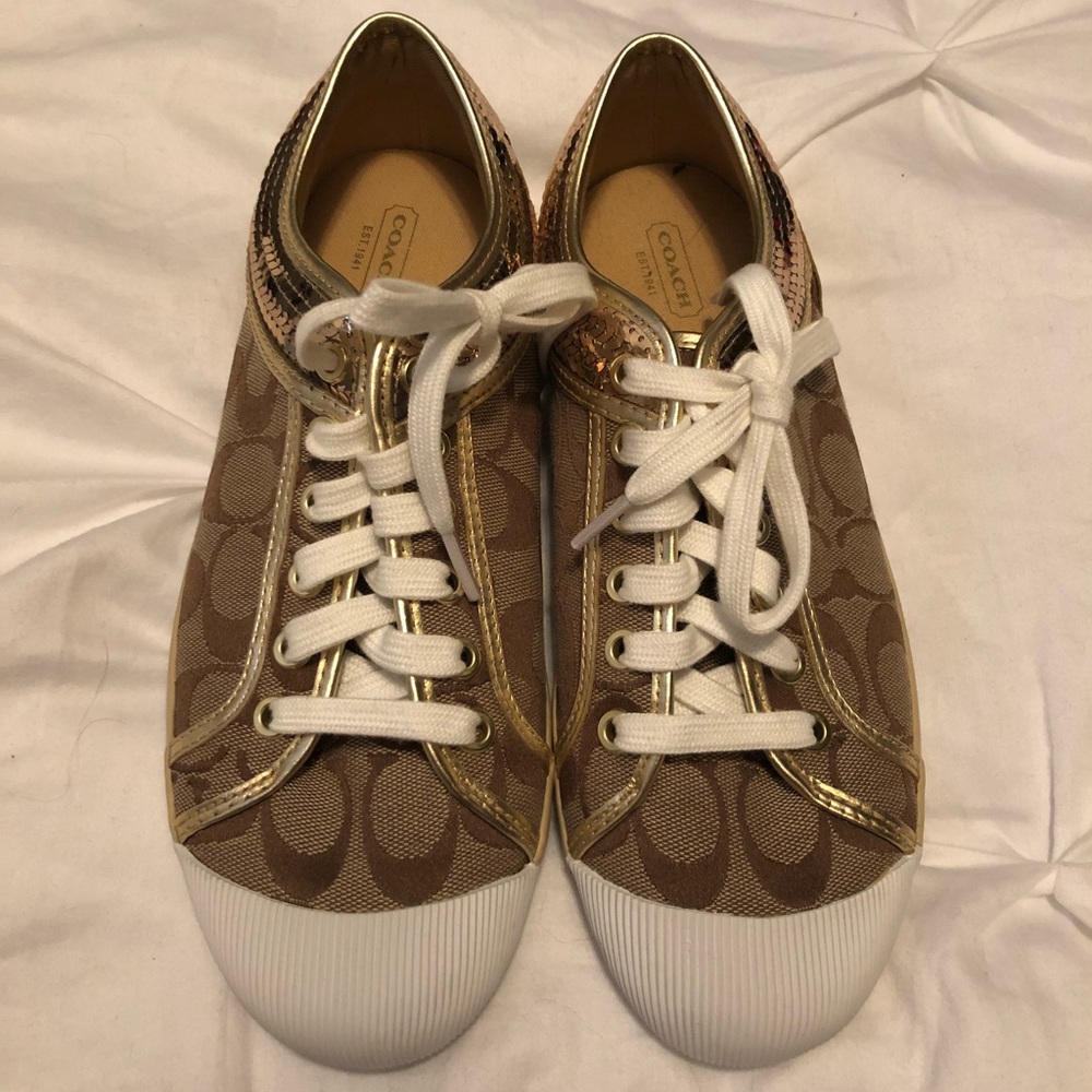 Coach tennis shoes